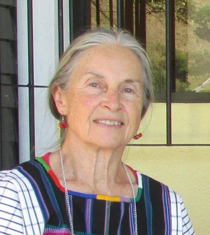 A photo of Suzanne de Berge who is one of the original founders of the non-profit Seed for a Future a food security program that's been operating in Guatemala since 2009.